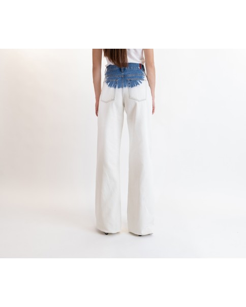 Salt And Pepper - Marissa Sea Waves Ripped Pants Salt And Pepper - Marissa Sea Waves Ripped Pants