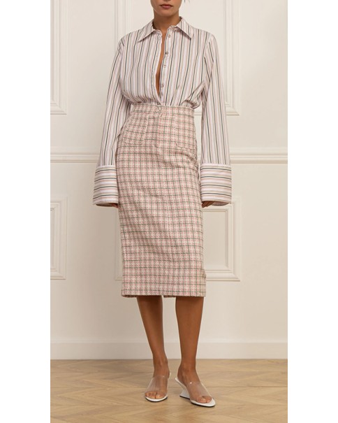 Stefania Vaidani - Vinicunca Tweed Skirt