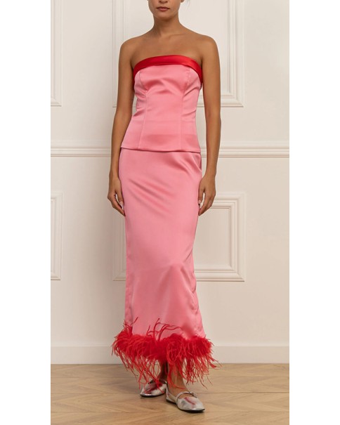 Stefania Vaidani - Rosalinda Silk Corset Top Stefania Vaidani - Rosalinda Silk Corset Top