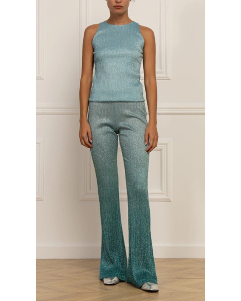 Stefania Vaidani - Huaraz Lurex Knit Pants