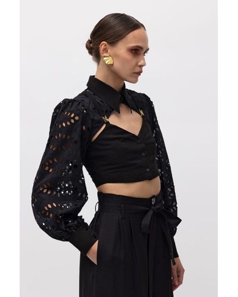 MalloryTheLabel - Simon Black Top MalloryTheLabel - Simon Black Top