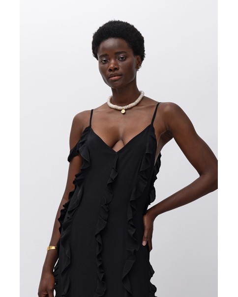 Mallory The Label - Poison Black Dress