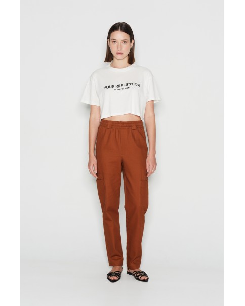 Nadia Rapti - Perfect Refrection Crop Tshirt Nadia Rapti - Perfect Refrection Crop Tshirt