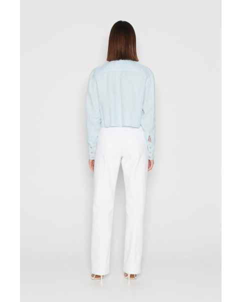 Nadia Rapti - Aquamarine Denim Pants Nadia Rapti - Aquamarine Denim Pants