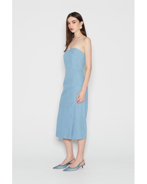 Nadia Rapti - Blue Diamond Strapless Dress Nadia Rapti - Blue Diamond Strapless Dress