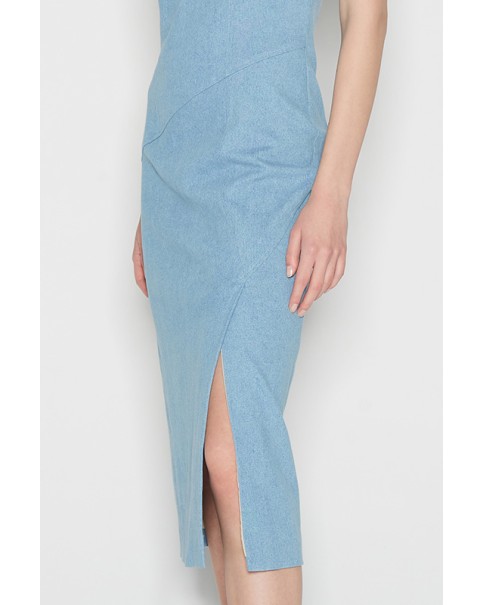 Nadia Rapti - Blue Diamond Strapless Dress Nadia Rapti - Blue Diamond Strapless Dress