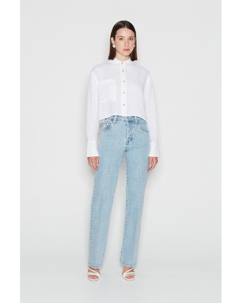 Nadia Rapti - Chic Salt Crop Shirt