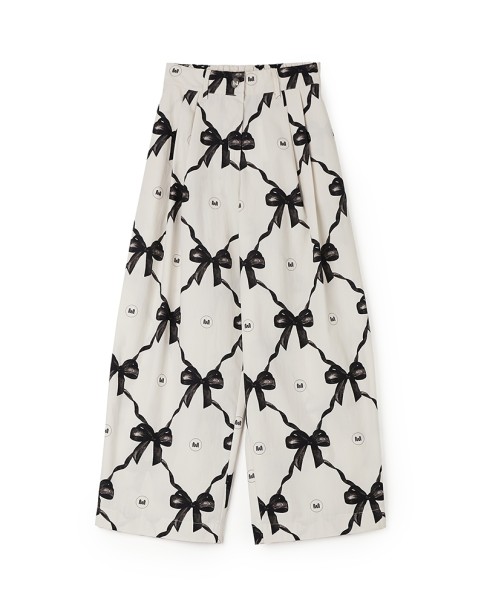 Milkwhite - Bow Pants