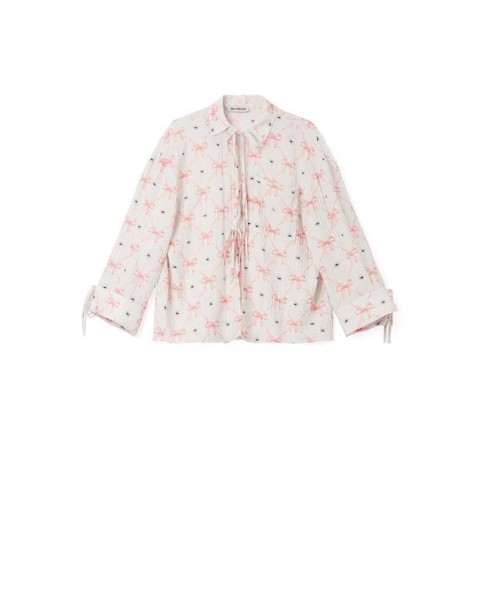 Milkwhite - Shirt with Bow Details Milkwhite - Shirt with Bow Details