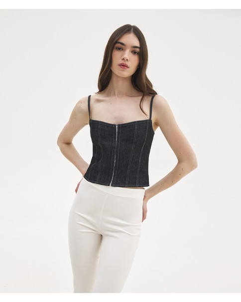 SunSetGo - Bianca Denim Top SunSetGo - Bianca Denim Top