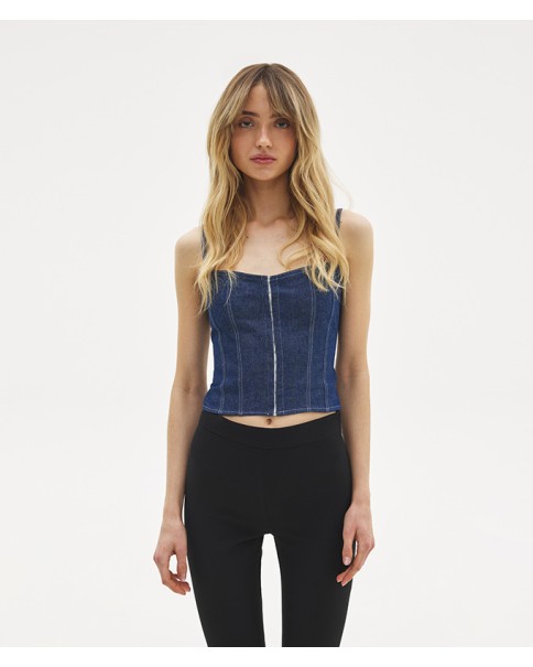 SunSetGo - Bianca Denim Top SunSetGo - Bianca Denim Top