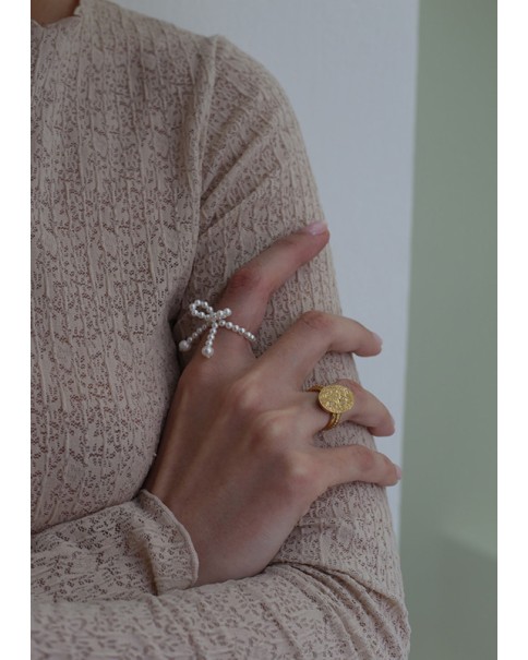 Hermina Athens - Fedra Pearl Ring