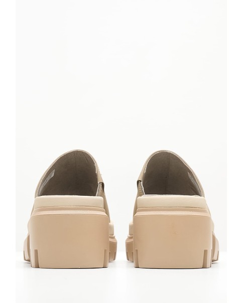 Everleigh SLIDE SANDAL LIGHT TAUPE NUBUCK Everleigh SLIDE SANDAL LIGHT TAUPE NUBUCK