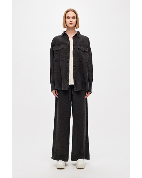 Oversized Linen Shirt Oversized Linen Shirt