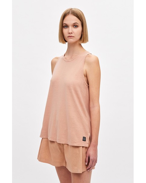 Tank Top With Side Slits Tank Top With Side Slits